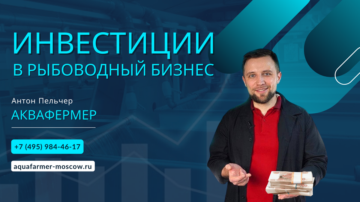 ИНВЕСТИРОВАТЬ в РЫБОВОДНЫЙ БИЗНЕС — ВЫГОДНО | Поддержка от правительства и  окупаемость фермы | Антон Пельчер. Аквафермер | Дзен