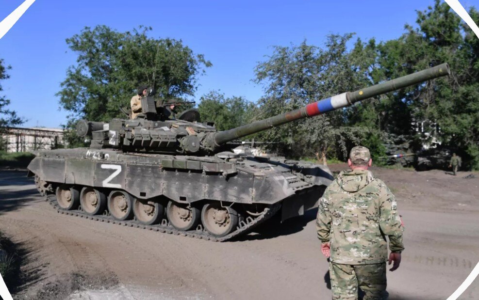 Танк Т-80 Народной милиции ЛНР