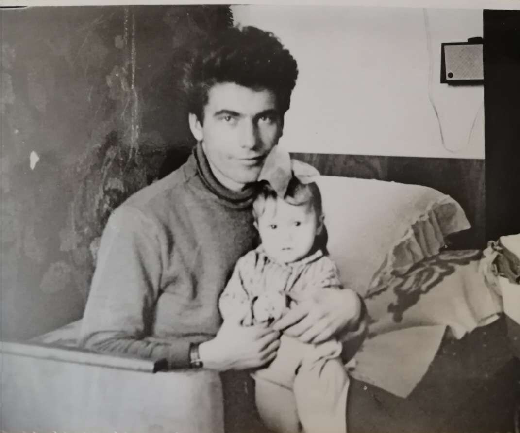 Я и папа. Благодарю за то , что ты был в моей жизни.