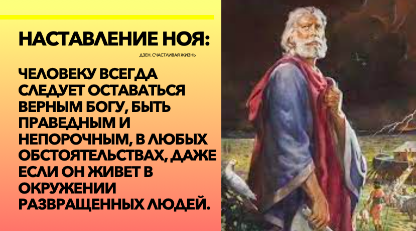 Пророчество Ноя. Дзен Счастливая Жизнь