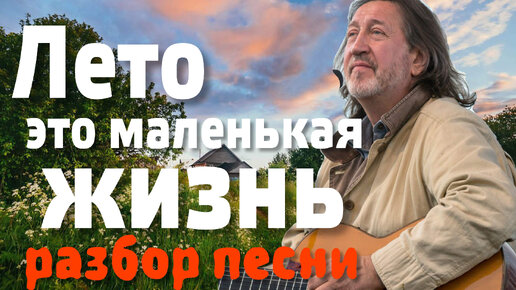 Песня митяева лето это маленькая жизнь