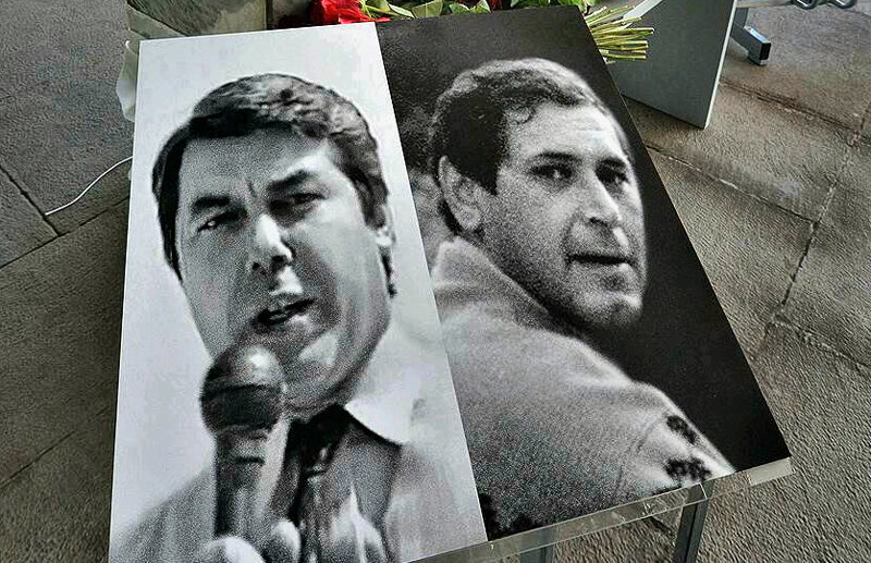 Мемориал журналистам у телецентра «Останкино». Фото из открытых источников