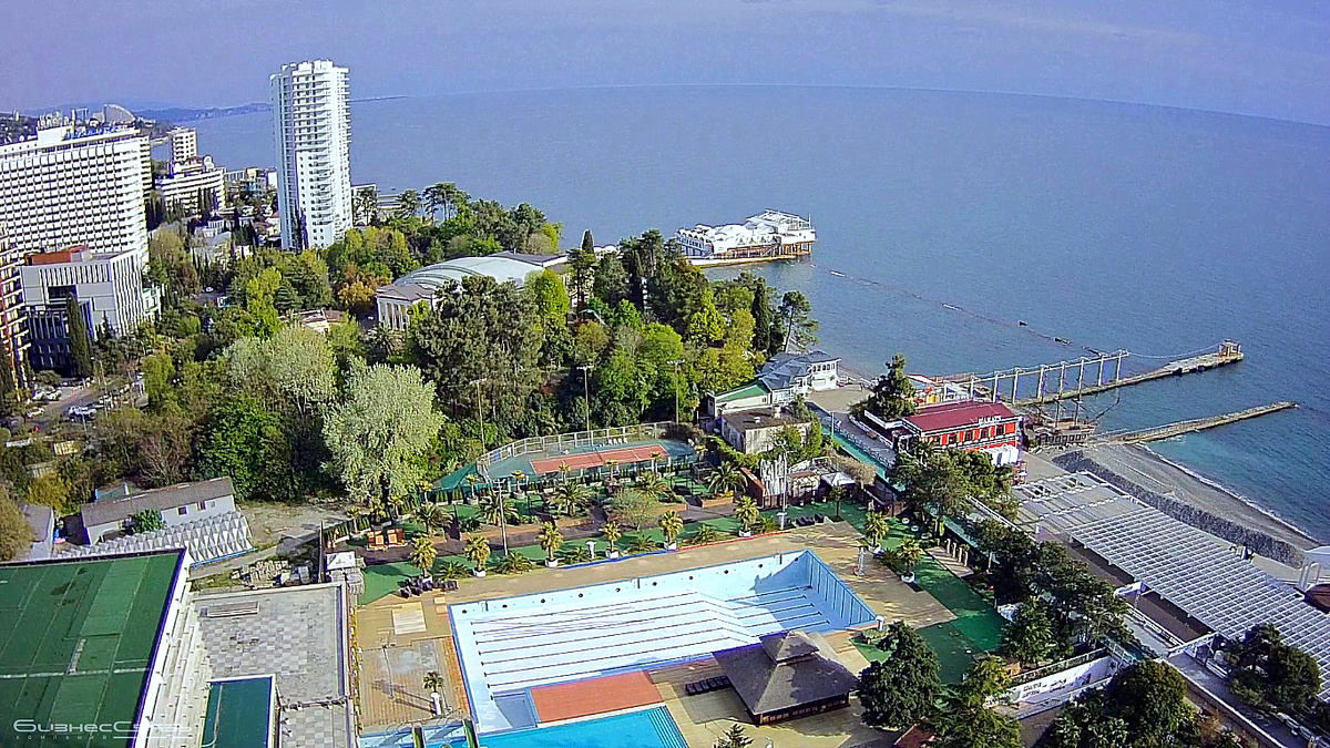 Скриншот камеры Бизнес-Связь, сайт sochi.camera