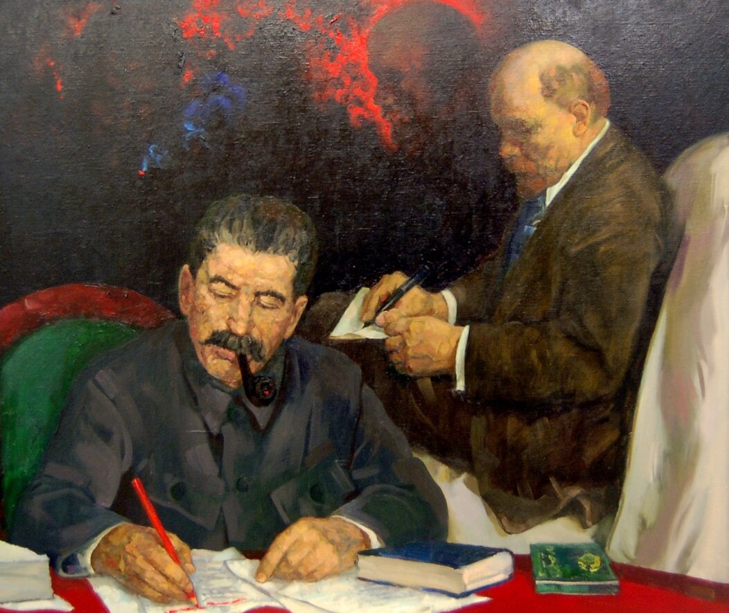 Образ сталина картина порядков как показан отец народный