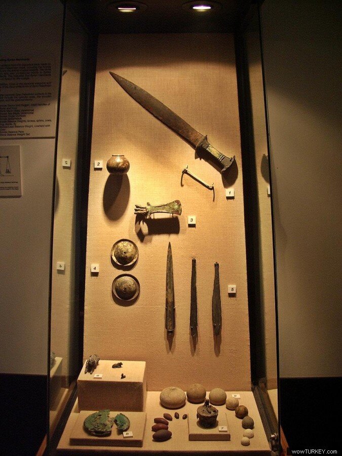 Турция, финикийский корабль, потерпевший крушение у мыса Улу-Бурун 1316—1305 до н.э. Музей подводной археологии в Бодруме 