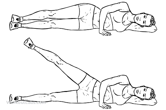 Левую правую ногу поочередно. Упражнение подъем ног лежа на боку. Упражнение махи ногами лежа. Упражнение лежа на боку поднимать ногу. Упражнение поднятие ног лежа на боку.