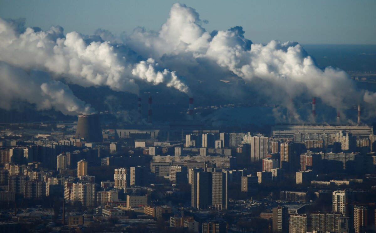 Капотня - один из самых загрязненных районов Москвы