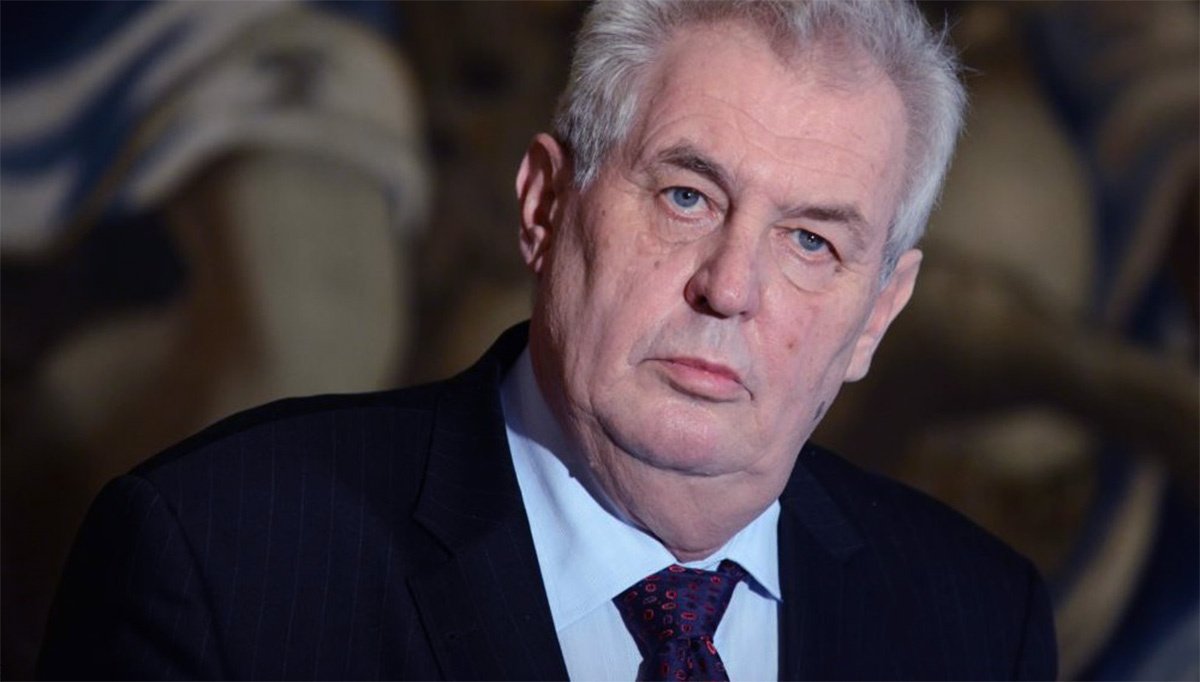Милош Земан, президент Чехии