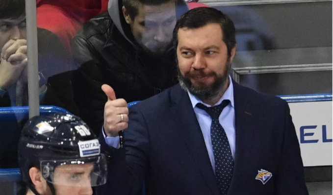 Главный тренер "Металлург" Магнитогорск Илья Воробьев. Фото: khl.ru.