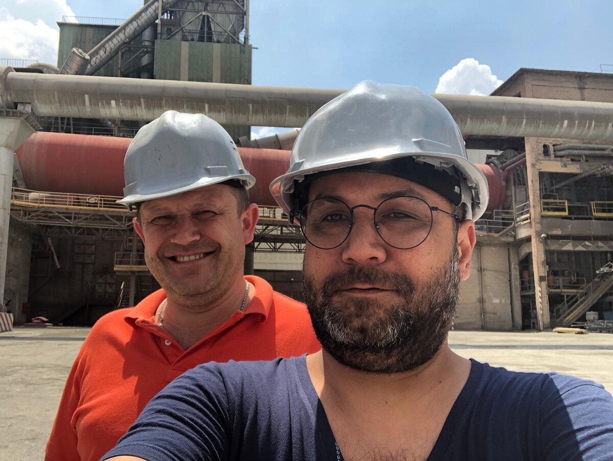 Реконструкция цементного завода. 