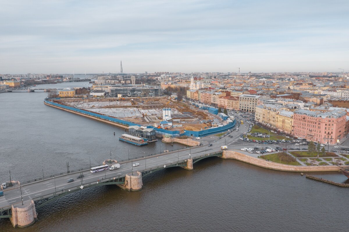 санкт петербург тучков мост