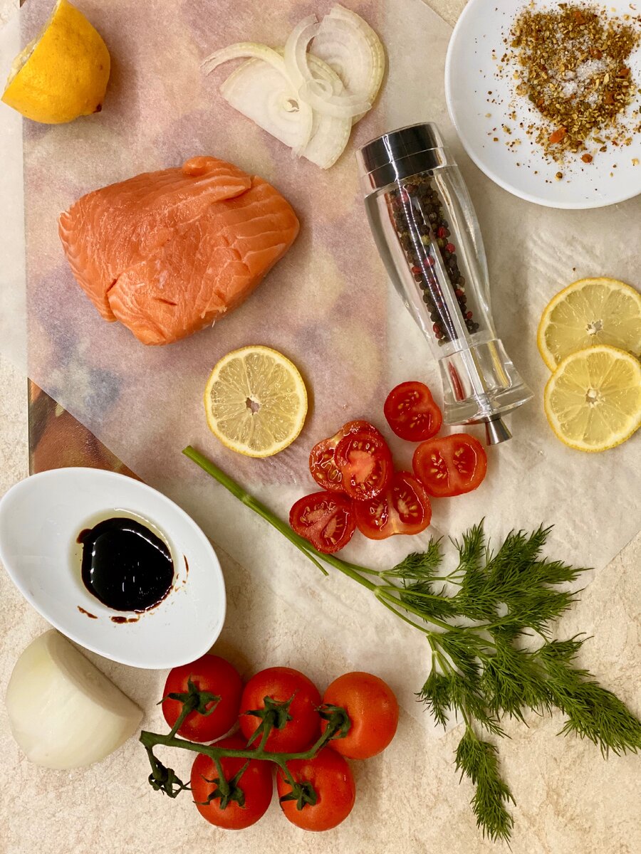 Ингредиенты для вкусного ужина