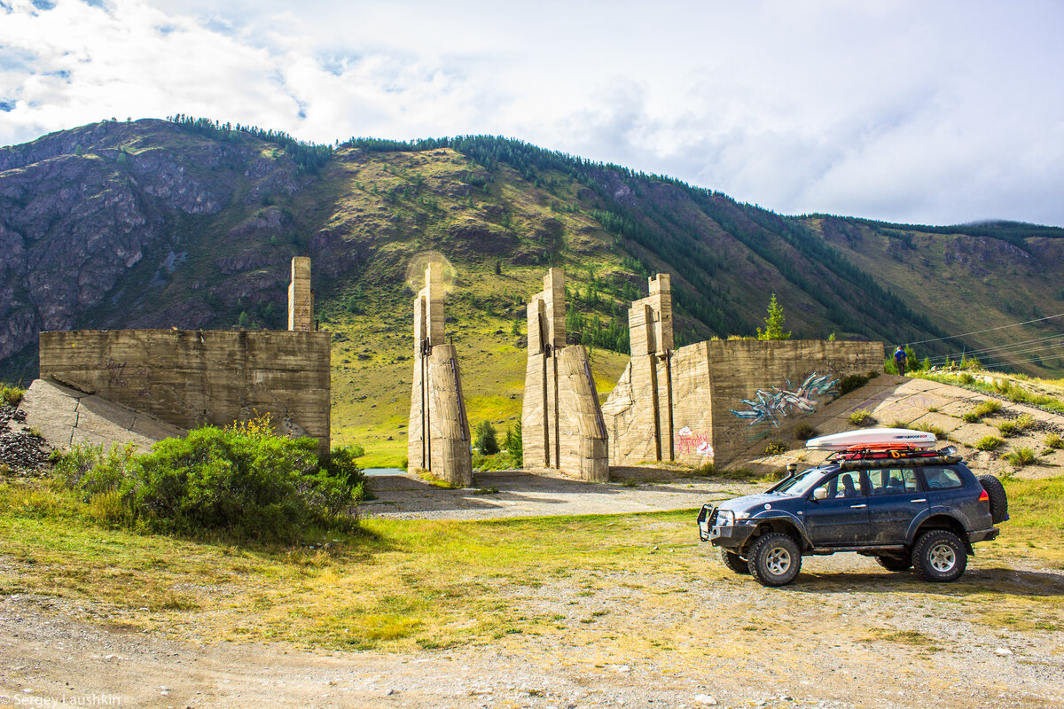 Заброшенная Акташская ГЭС. 