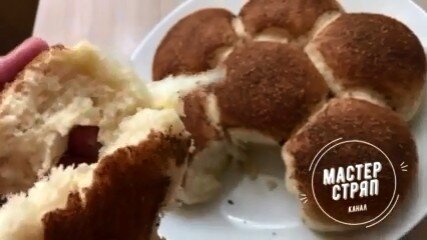 Сдобные булочки с изюмом