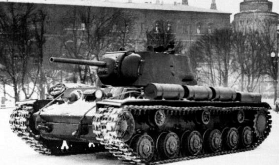 Советский танк КВ-1. Фото из открытых источников для иллюстрации