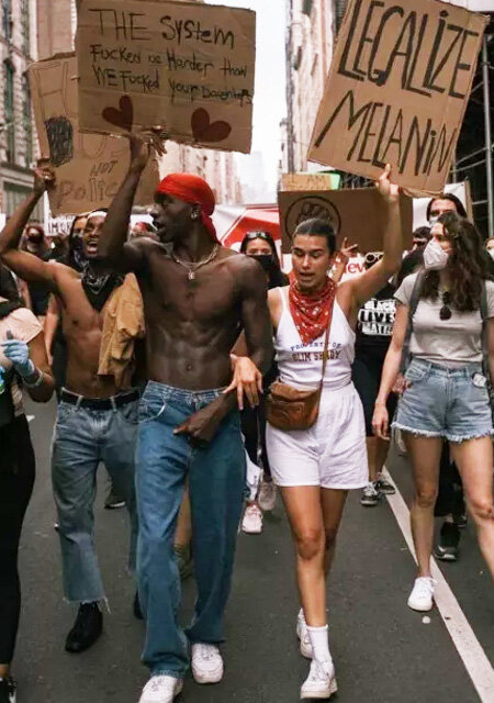 Эрика Куталия с бойфрендом Мозесом