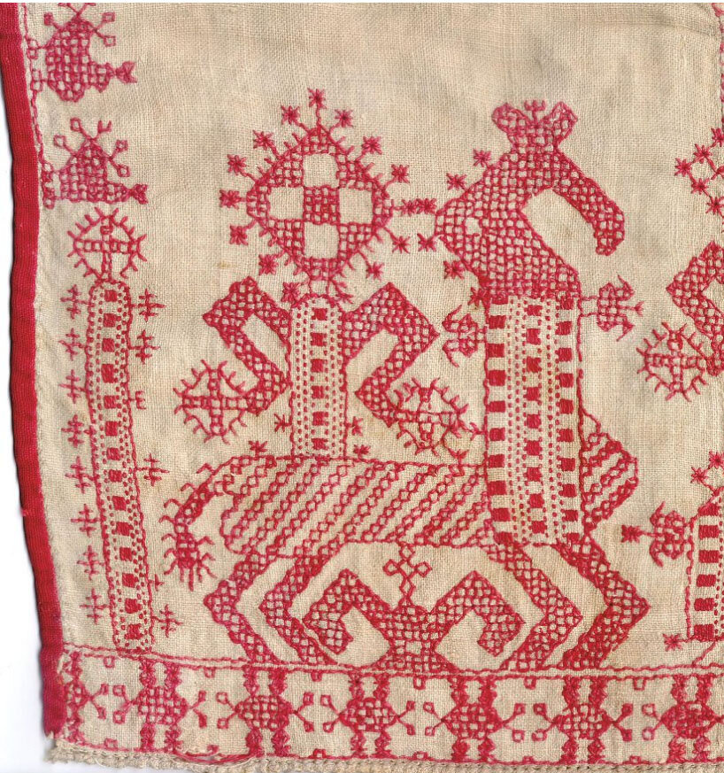 Карельское полотенце XIX века