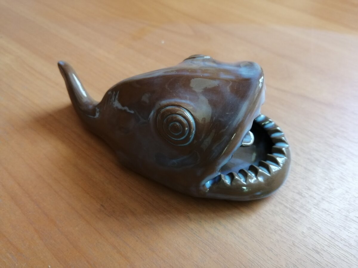 Керамическая рыбка из отеля с острова Пхи-Пхи (Таиланд). Фото Светы Давыдовой