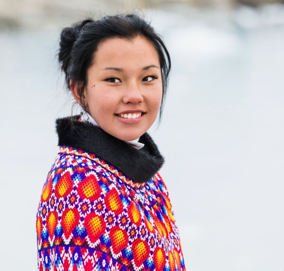 Гренландская инуитка.