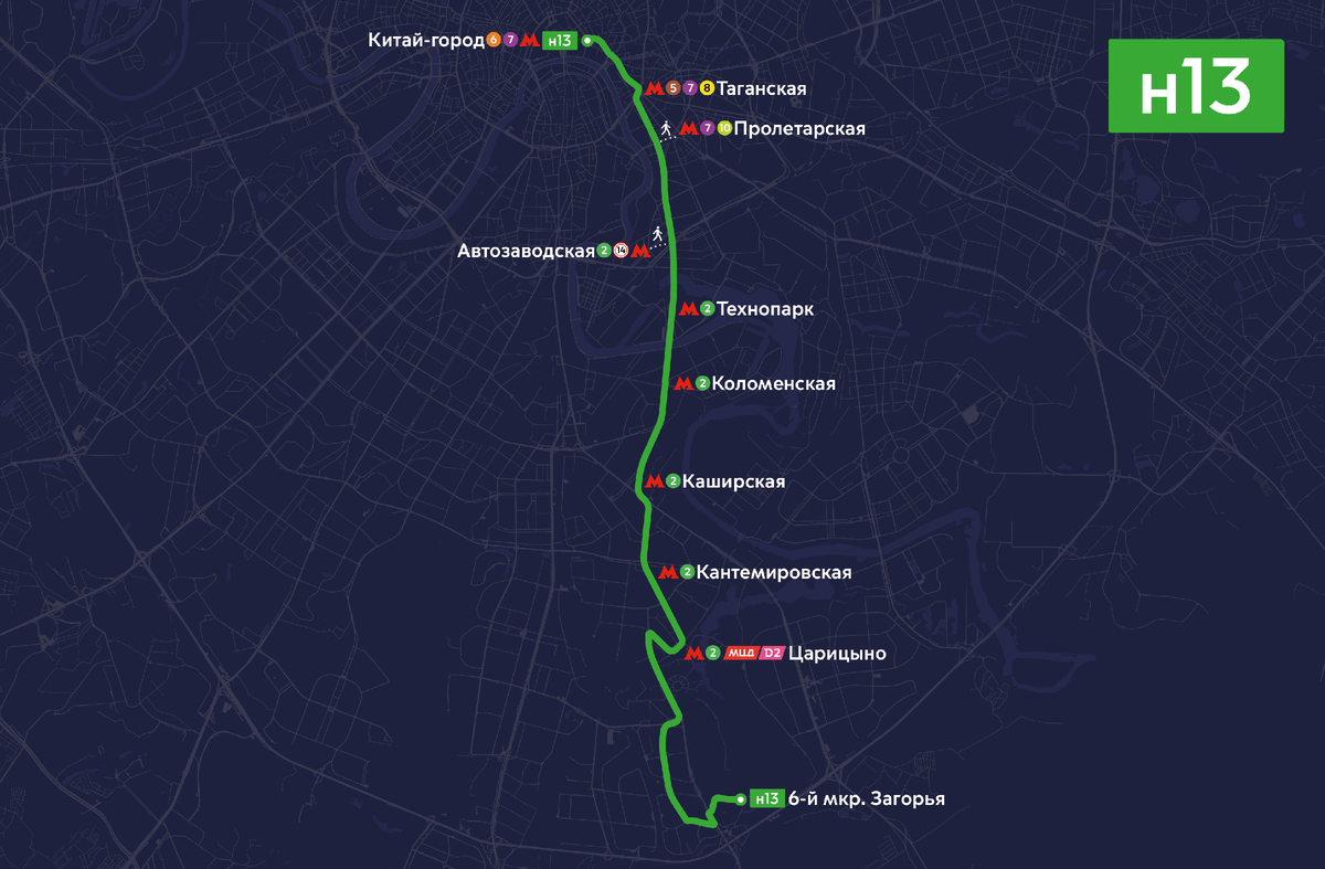 Карта ночного маршрута. Ночные маршруты Москвы