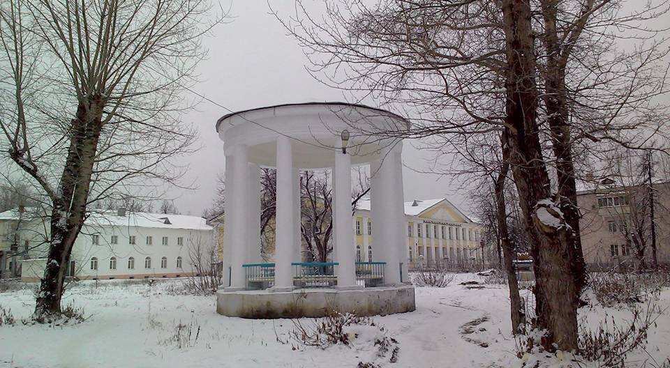 просто беседка рядом с профилакторием
