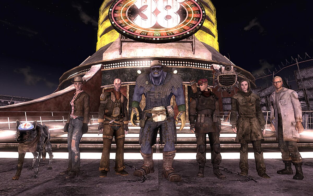 Возможные компаньоны из игры "Fallout: New Vegas"