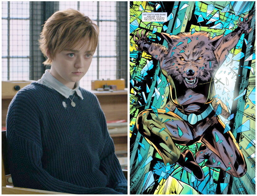 Волчица в фильме и комиксах