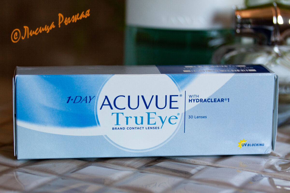 30 линз в коробочке 1-DAY ACUVUE TruEye