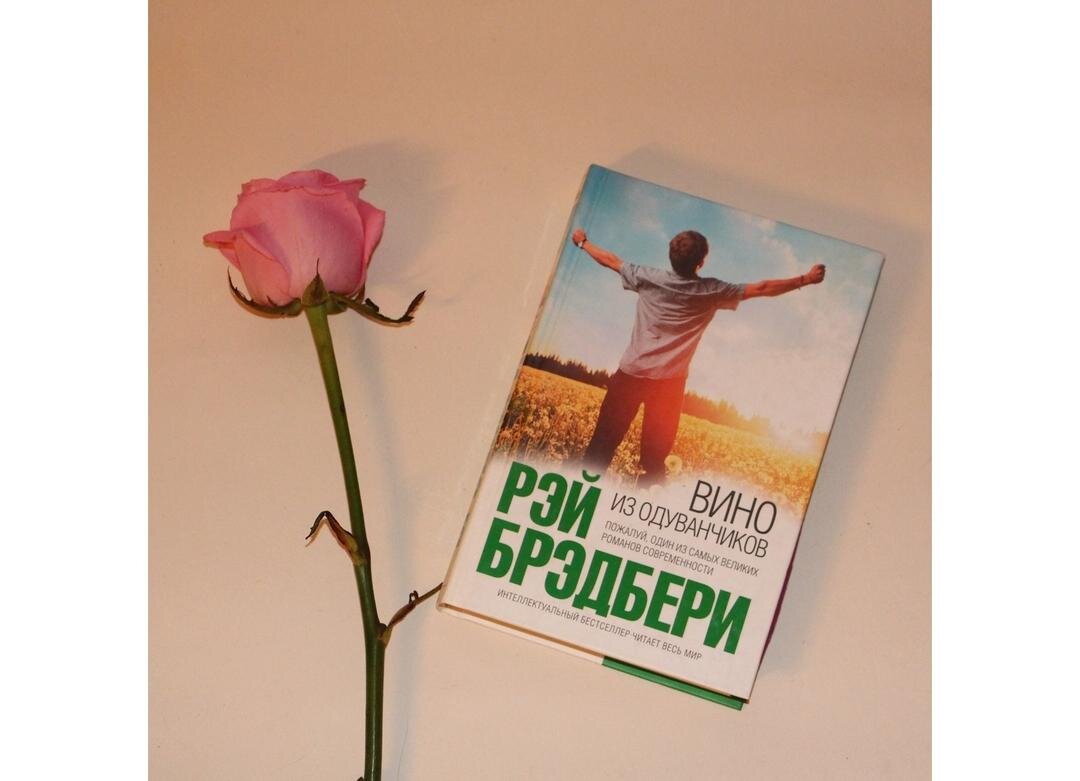 Рэй Брэдбери - знаменитый фантаст; фото - мое 