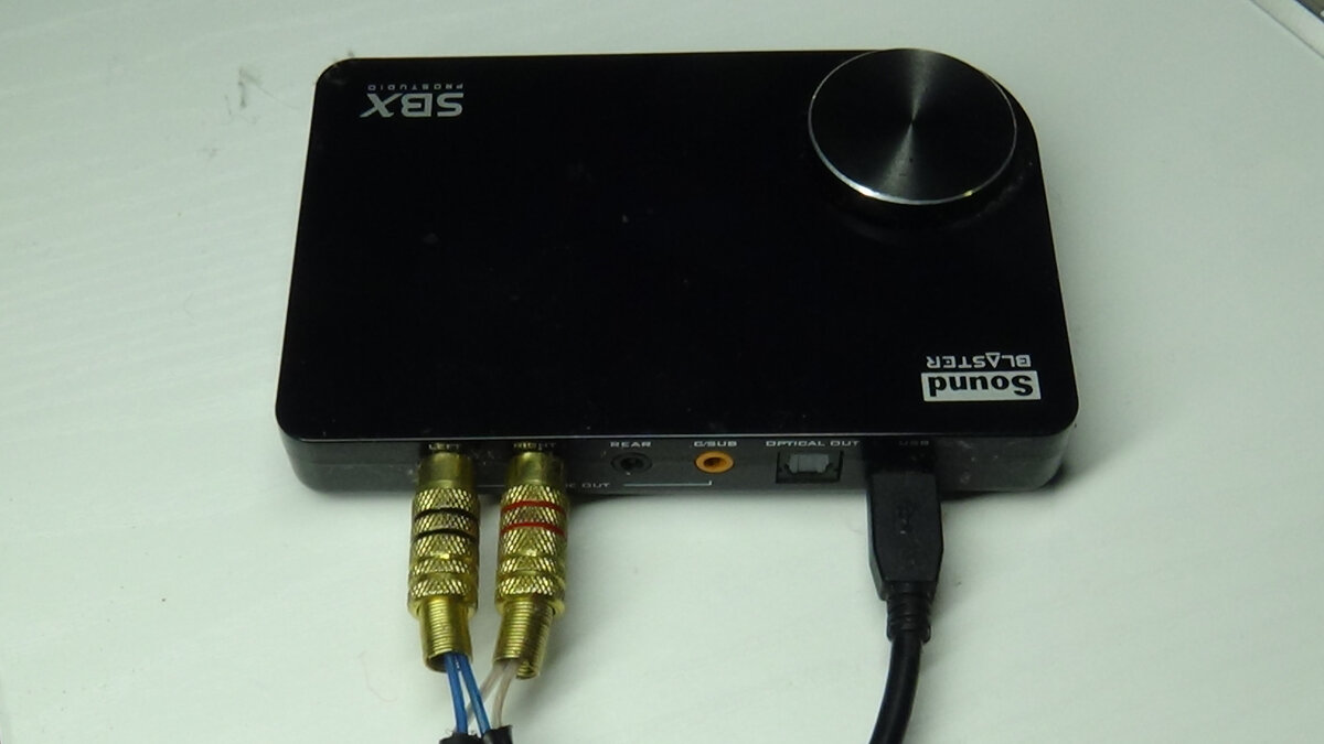 Внешняя звуковая карта