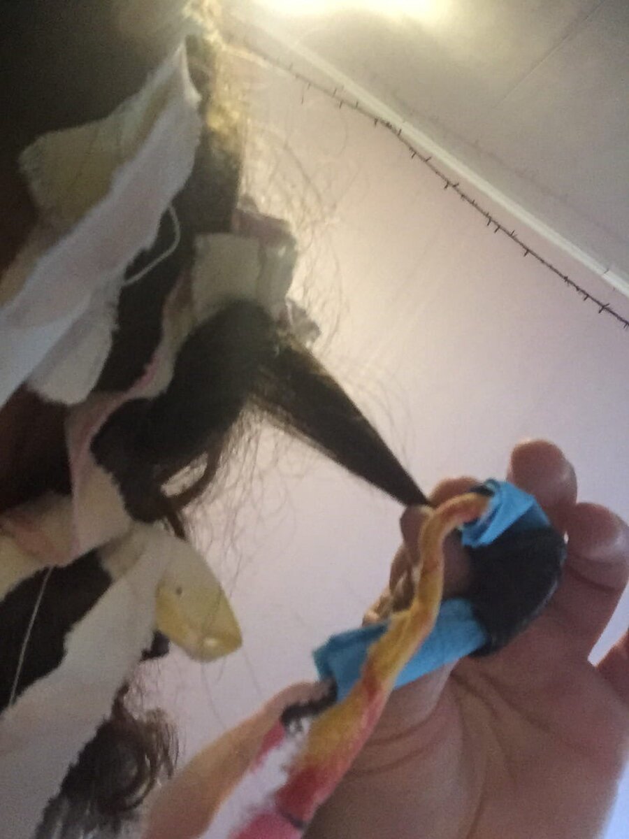 размер пряди для мелких кудряшек