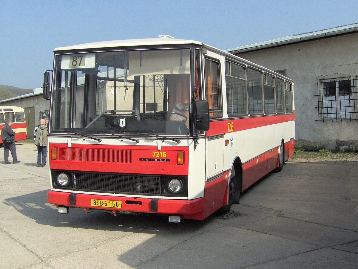 Кароса В731 (или В732) основной городской автобус Чехословакии 1987-1990 годов, фото Википедия, автор Harold 