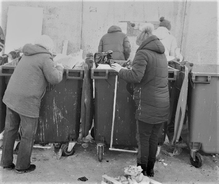 Пищевые отходы идут на питание