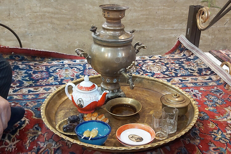 Иранский самовар в естественной среде обитания