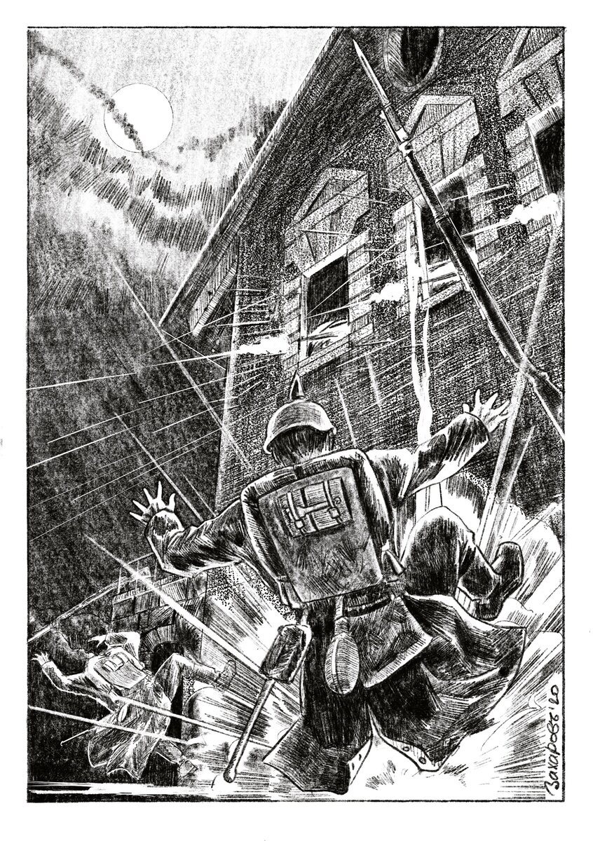 Александровские кадеты ведут бой с теми, кто явился на нашу землю помогать утверждать "свободу и демократию"