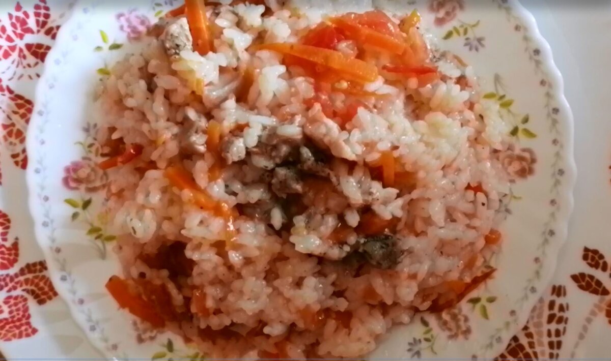 Плов со свининой