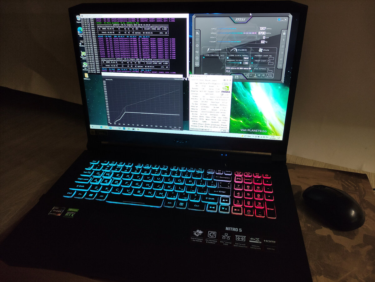 Acer Nitro 5 с Rtx3060