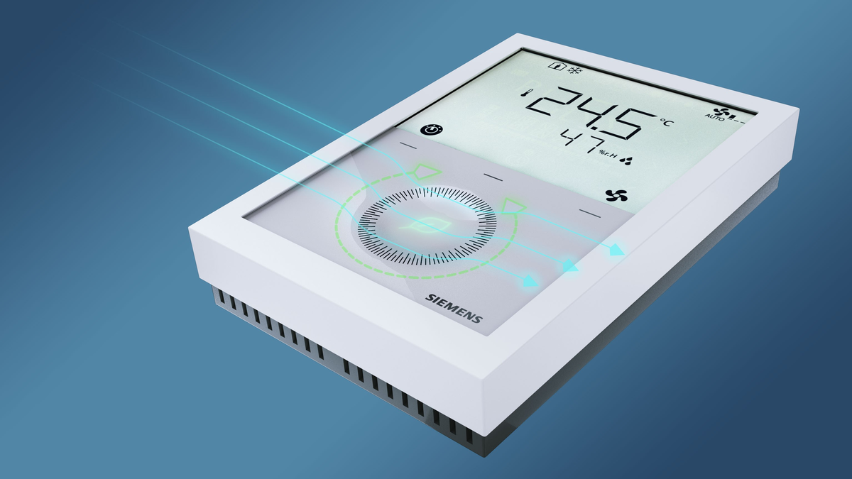Siemens оснащает термостат RDG200 новыми функциями мониторинга и контроля  CO2 | XIOT - разумная автоматизация | Дзен