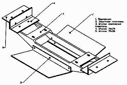 Подрамник комфорт на ниву своими руками чертежи