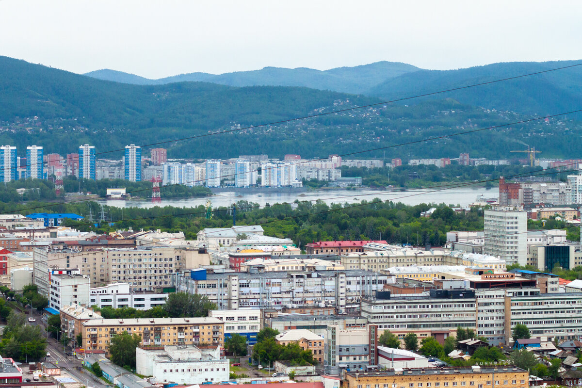 Красноярскідегі Николаев шоғындағы қарау алаңы Красноярскіде, Красноярскіде, Кра