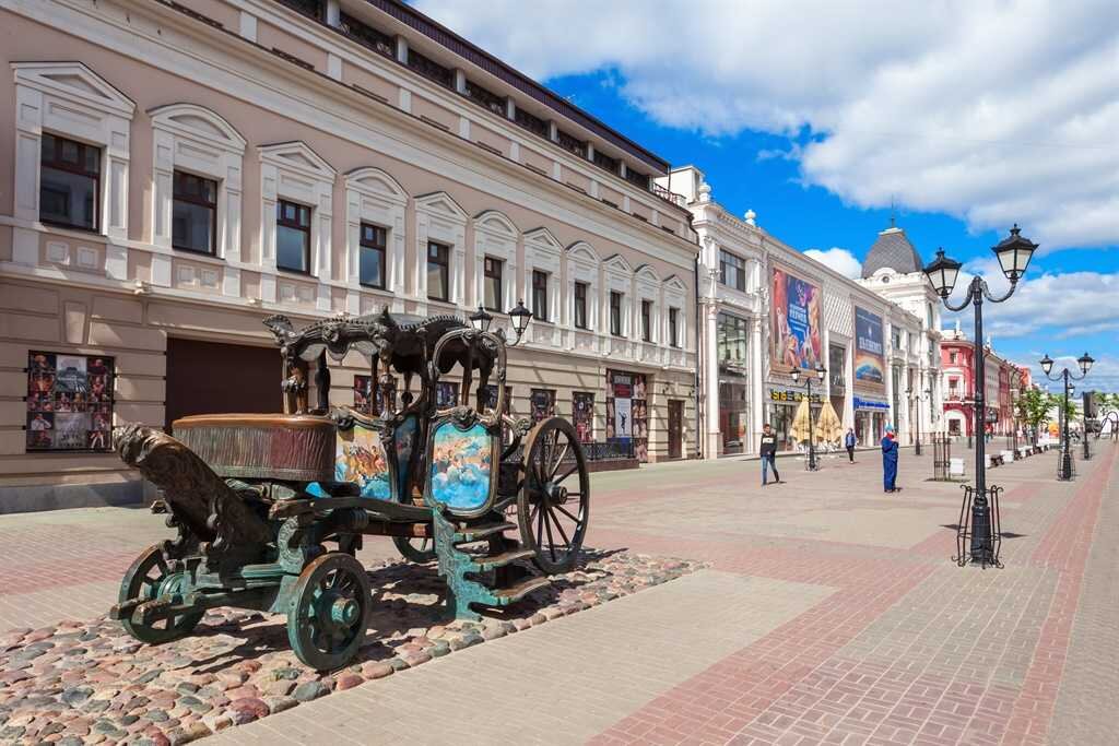 Везет республика татарстан казань улица баумана фото ТОП-18 достопримечательностей Казани Иван Смирнов Дзен