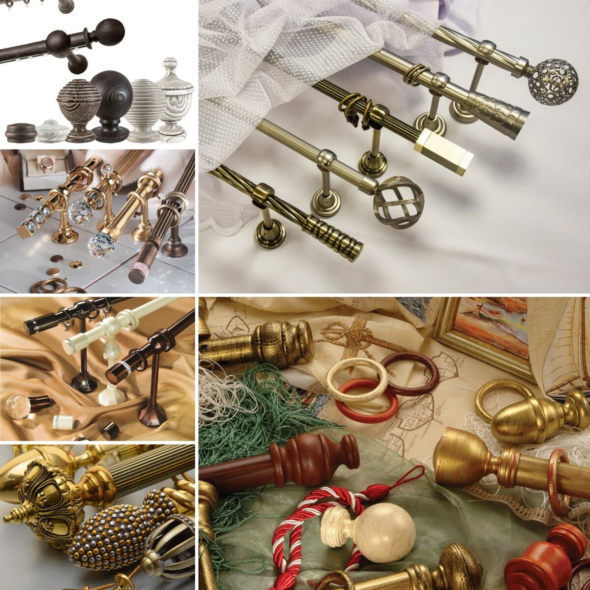 Фото круглых карнизов