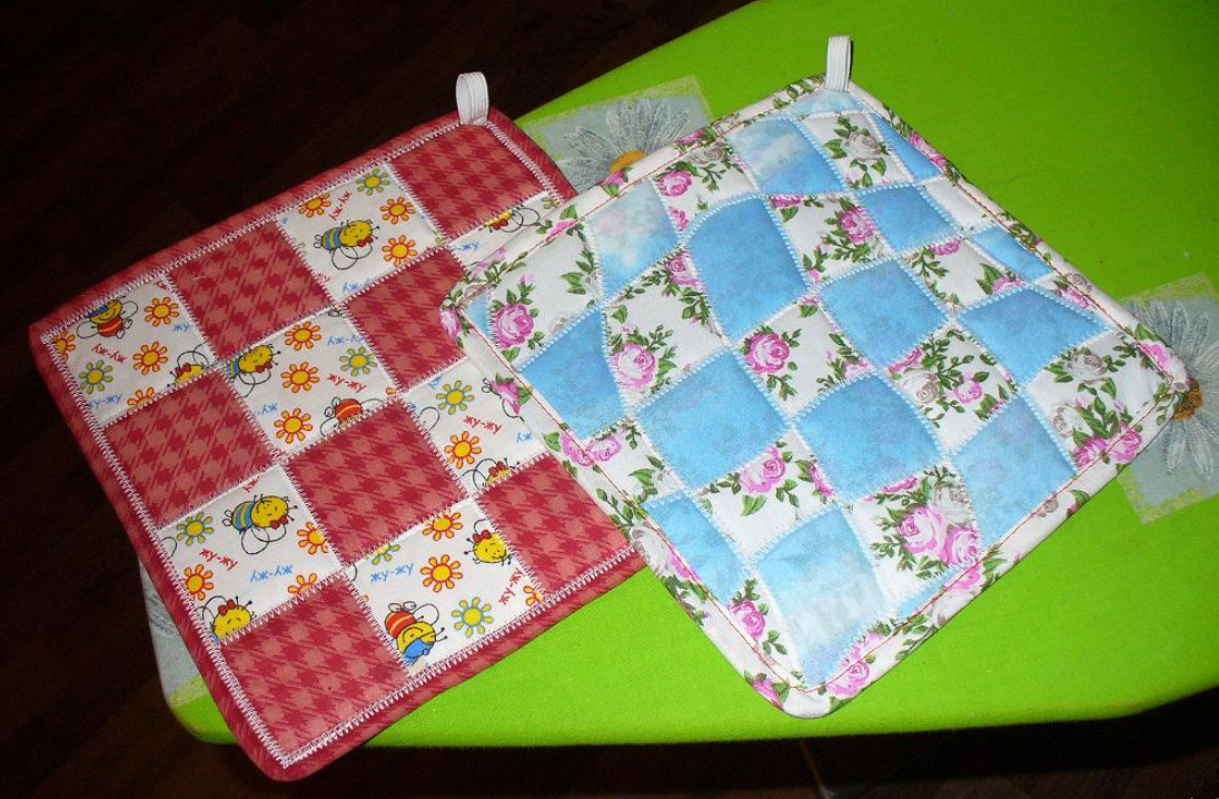 Прихватки, которыми Наталья поделилась в комментариях. Фото автора