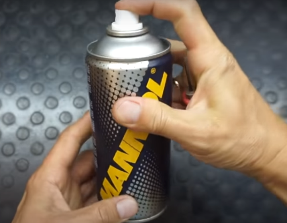 старый использованный баллон 