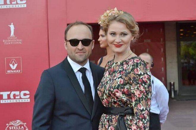 Александр Кобзарь с женой