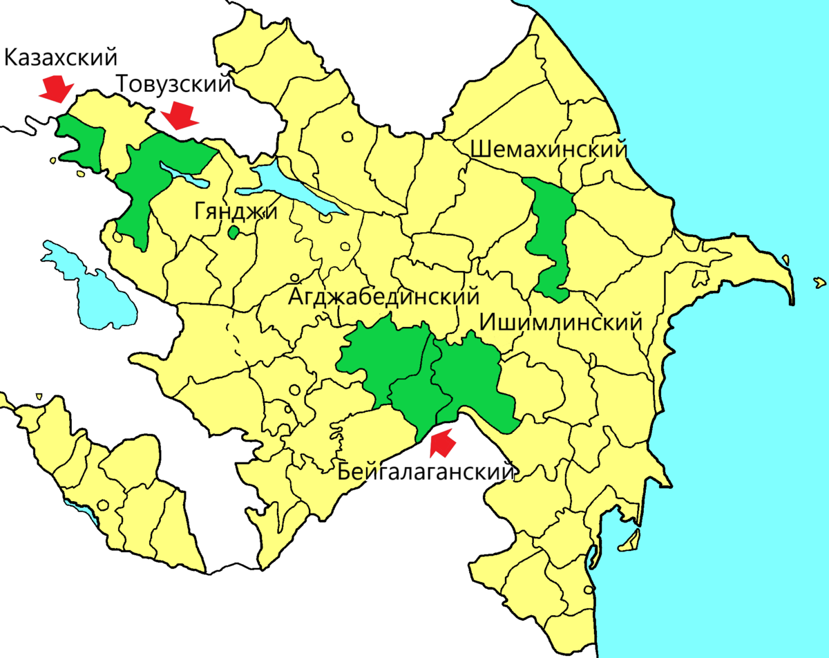 Азербайджан сколько проживает. Карта Азербайджана с районами. Карта расселения азербайджанцев. Физическая карта Азербайджана. Где живут азербайджанцы карта.