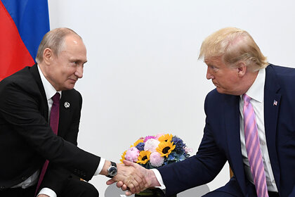 Владимир Путин и Дональд ТрампФото: Илья Питалев / РИА Новости