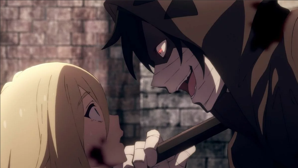 Фото из аниме "Satsuriku no Tenshi".