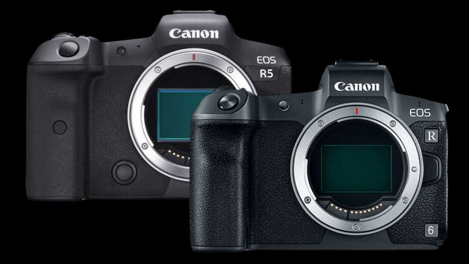 Canon EOS R5 и Canon EOS R6