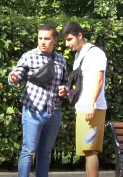 Организаторы эксперимента репетируют ситуацию